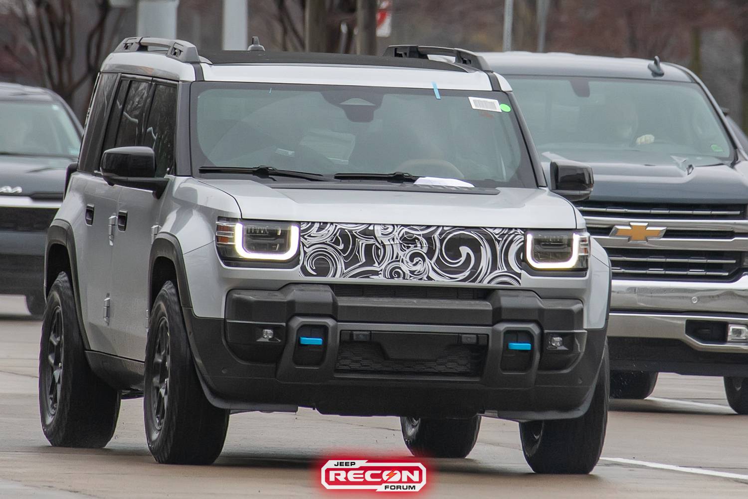 Jeep Recon EV Jeep Recon 4xe INTERIOR First Look! + Driving Modes jeep-recon-interior-fully-uncovered-spied-14