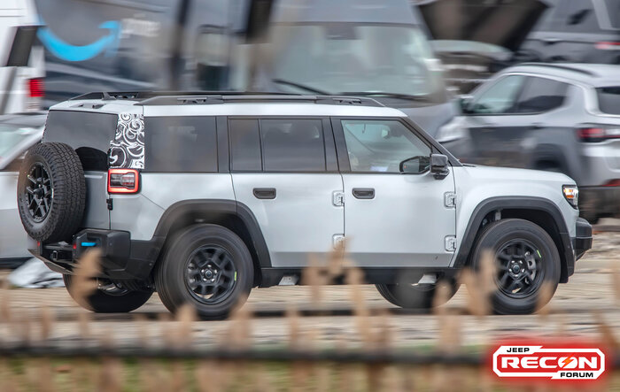 2025 Jeep Recon SUV EV spied in most revealing looks yet and 3 colors